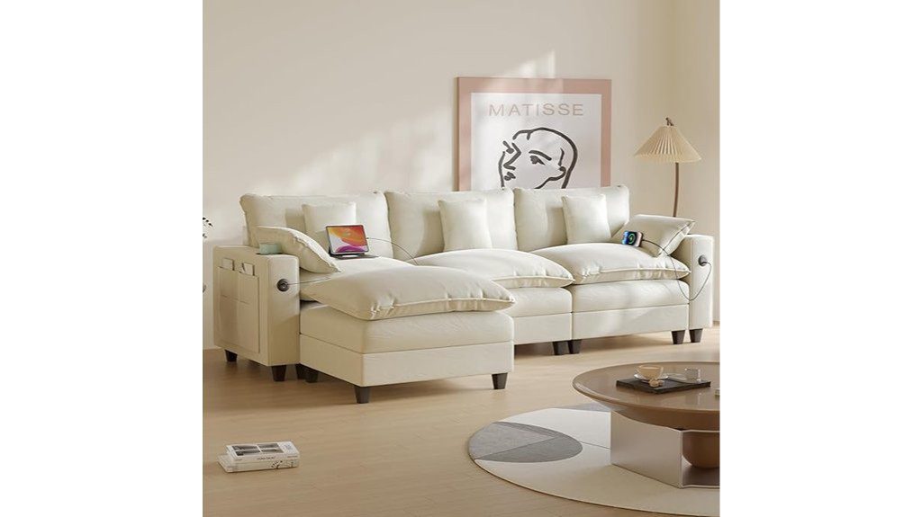 modular l shaped sofa set