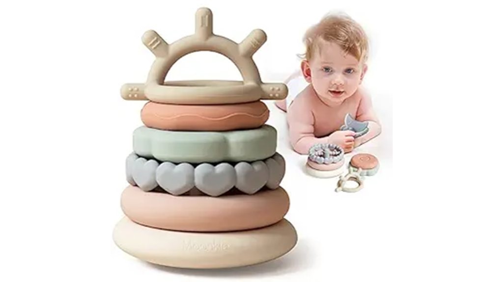moonkie soft teething toy
