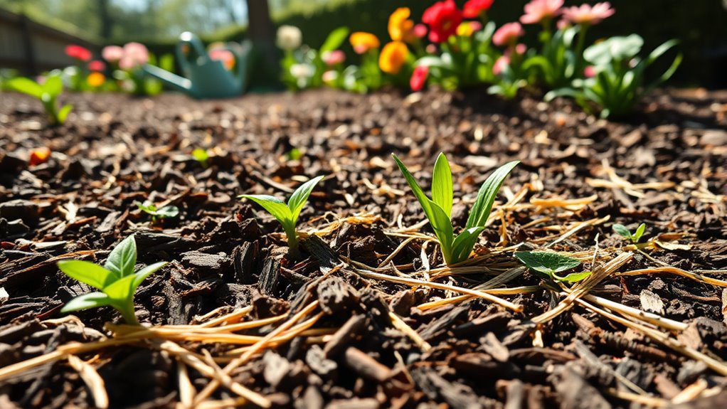 mulch improves soil moisture