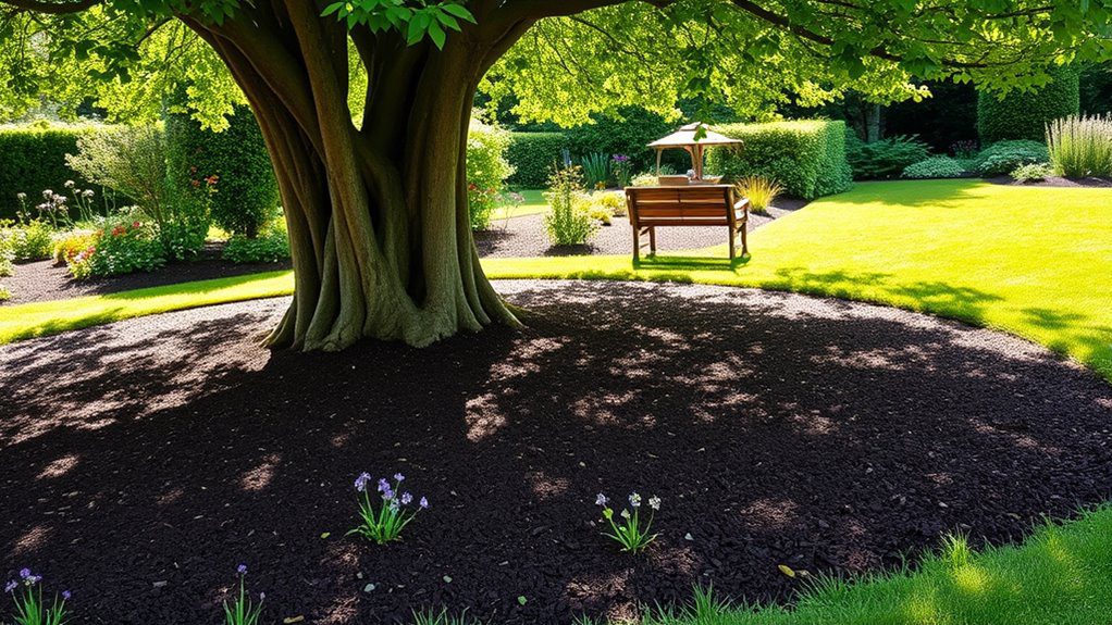 mulch promotes tree health
