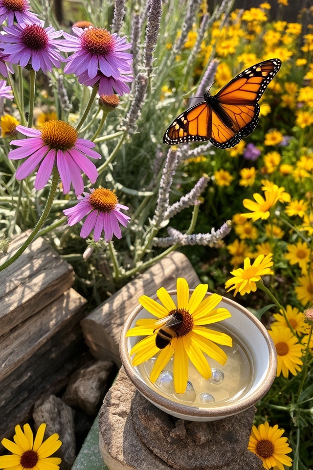 native nectar organic shelter water