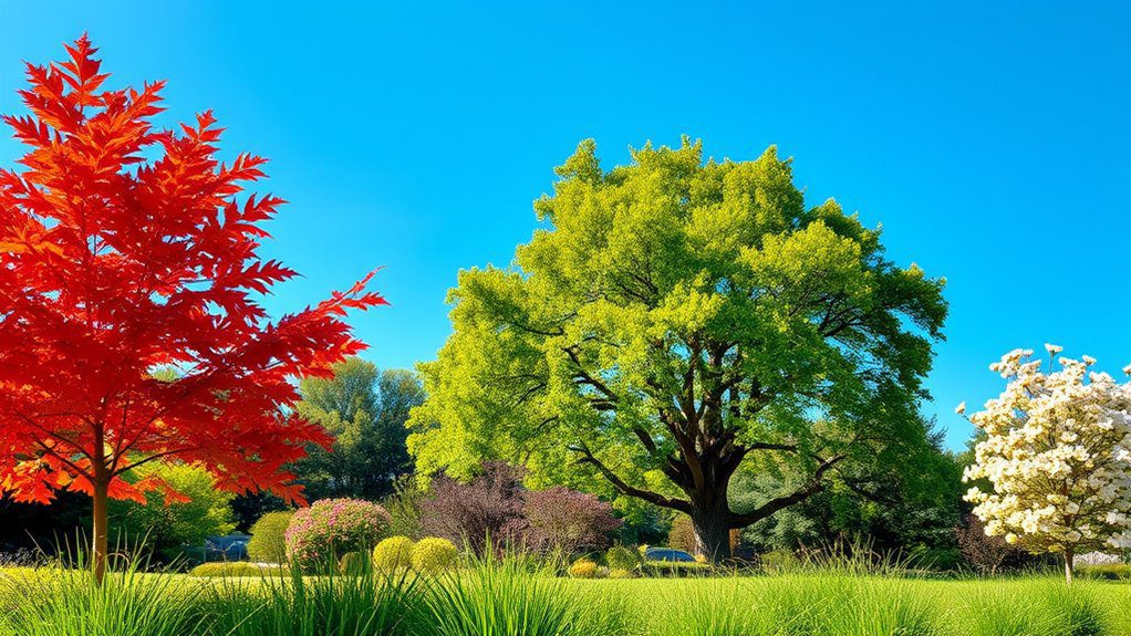 native trees for borders