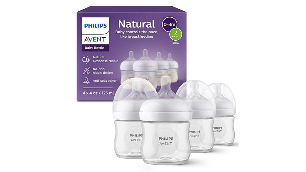 natural baby bottles pack