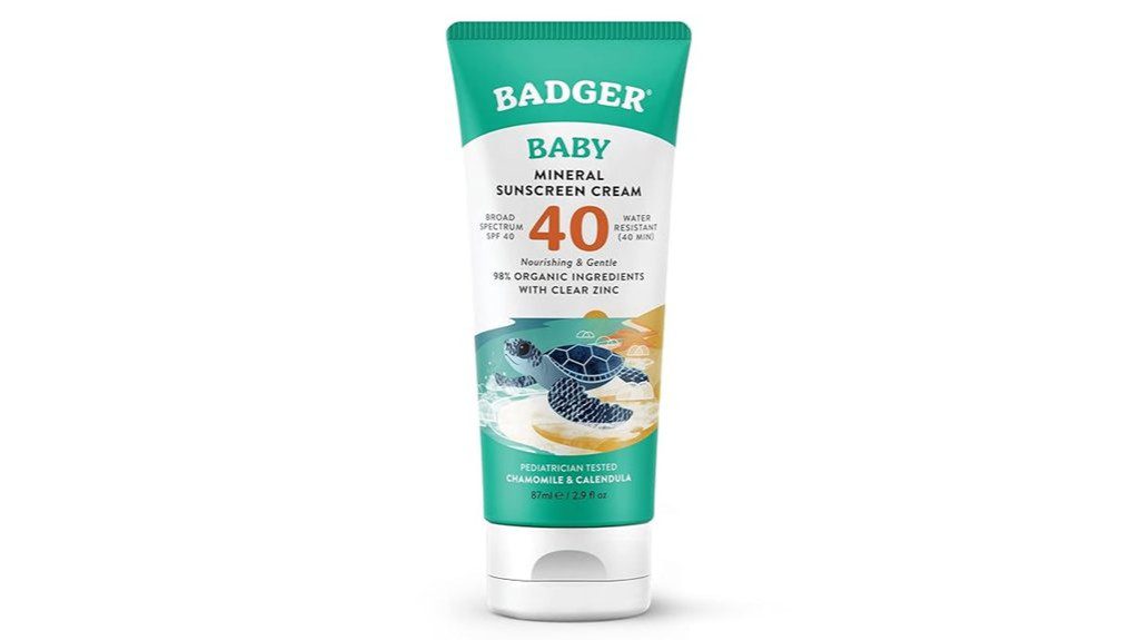 natural baby sunscreen cream