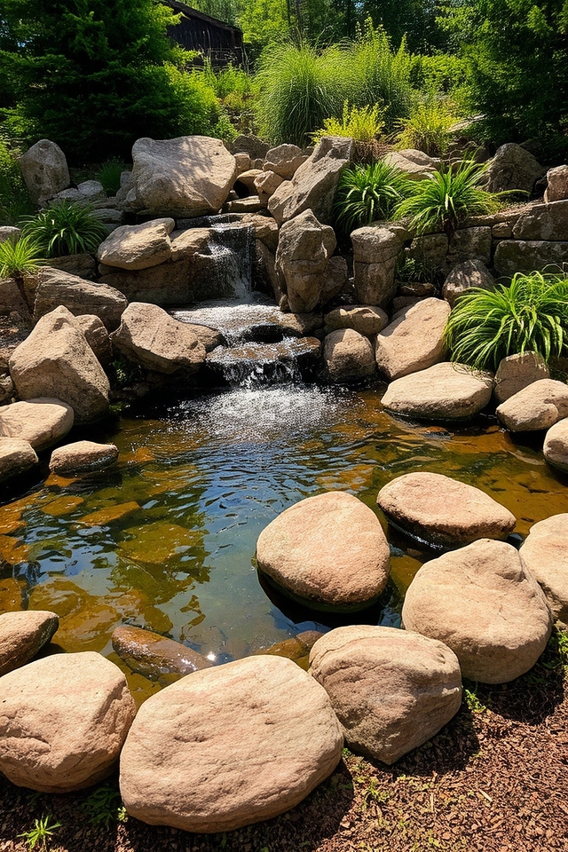 natural beauty with rocks