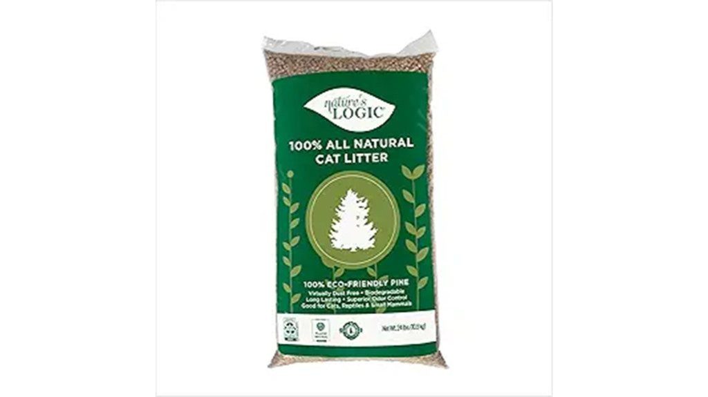 natural cat litter 24lbs