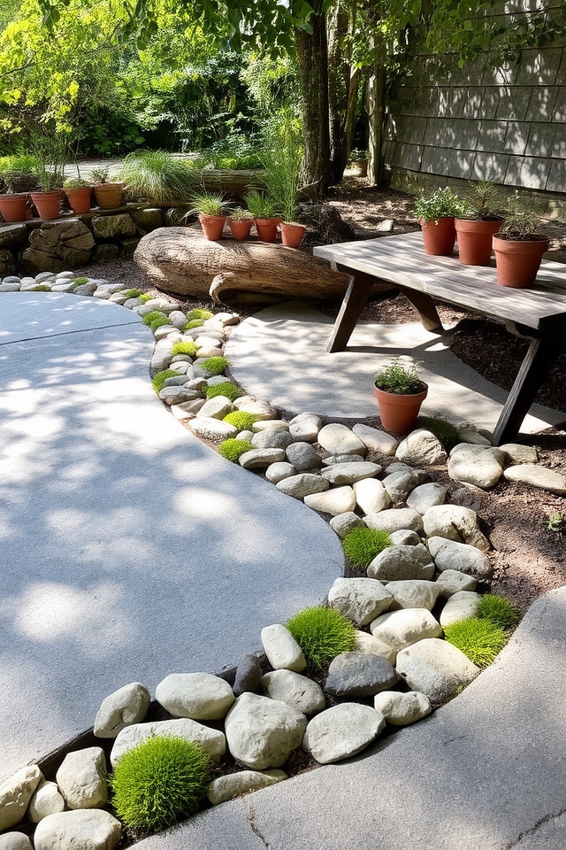 natural elements for gardens