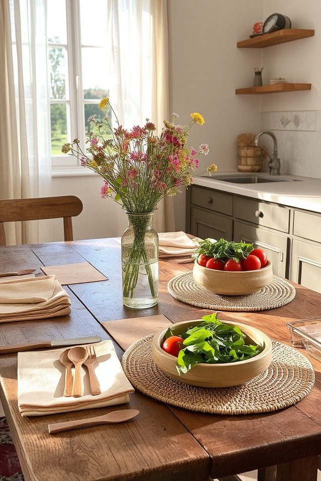 natural materials enhance tranquility