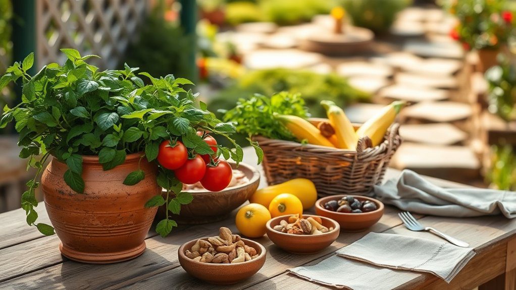 natural materials for tranquility