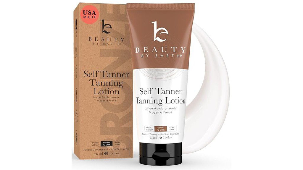natural organic self tanner