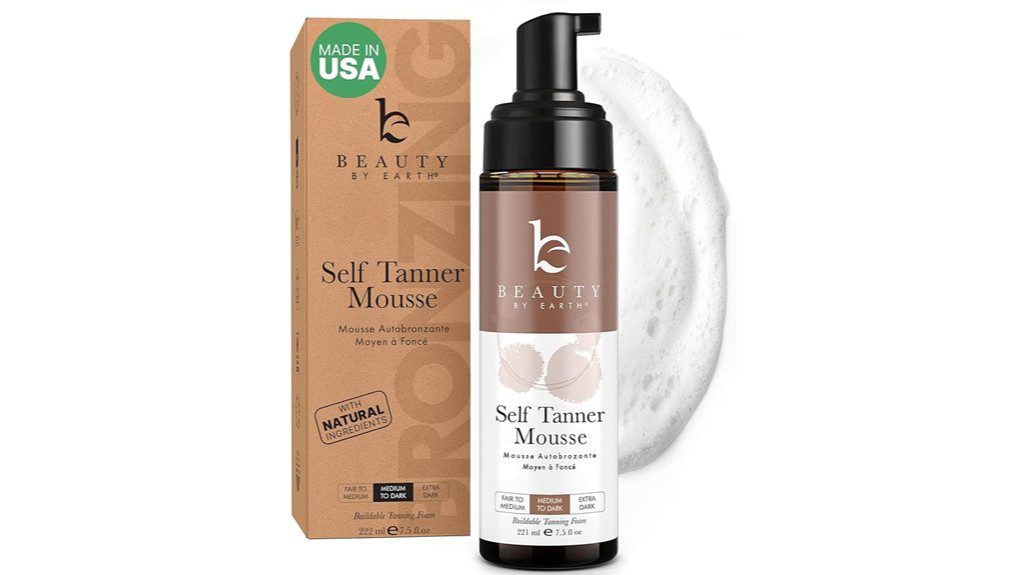 natural organic self tanner