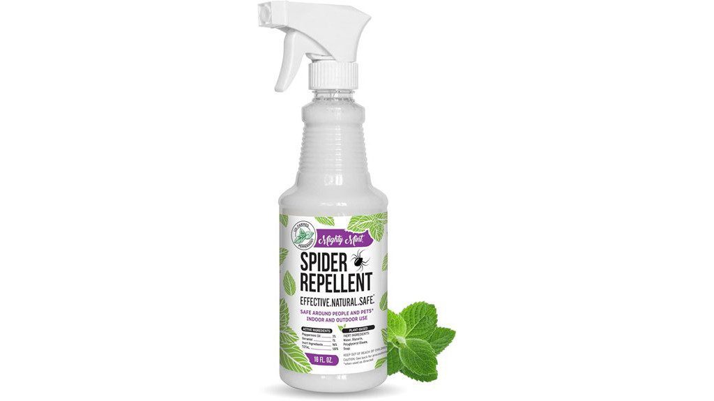 natural peppermint spider repellent