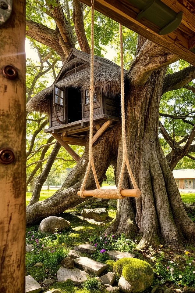 natural play structures