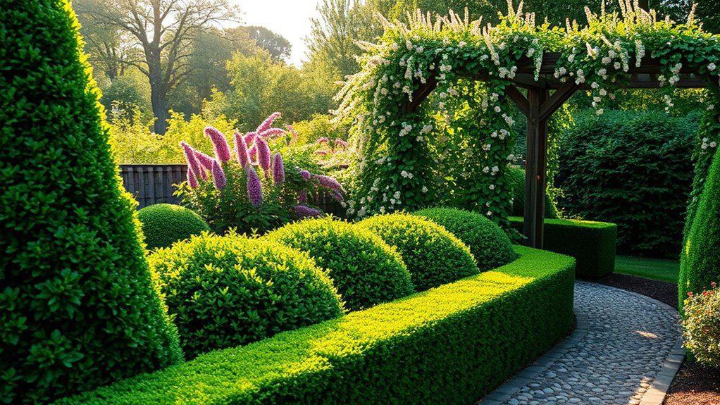 natural privacy landscaping solution