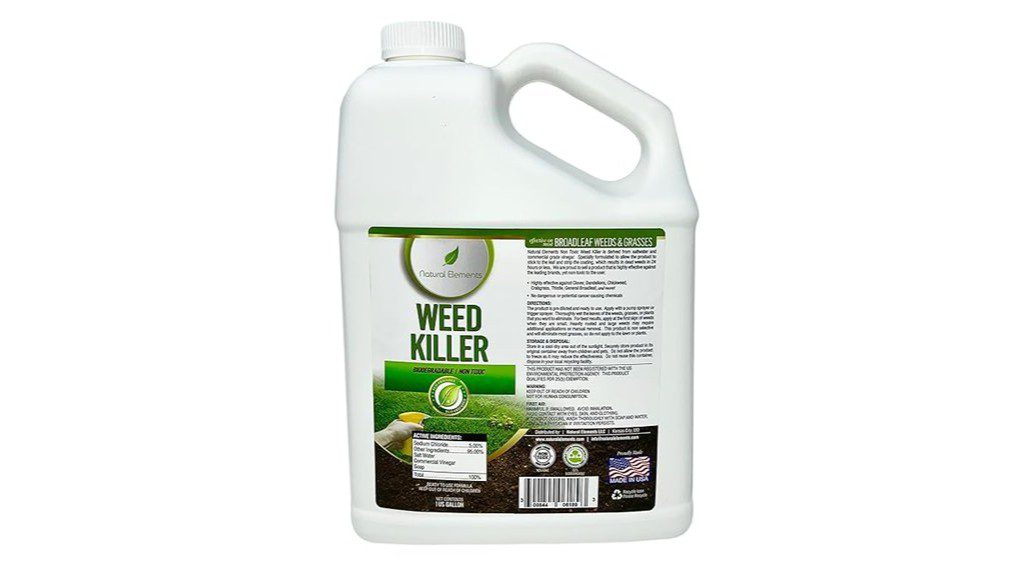 natural weed killer solution