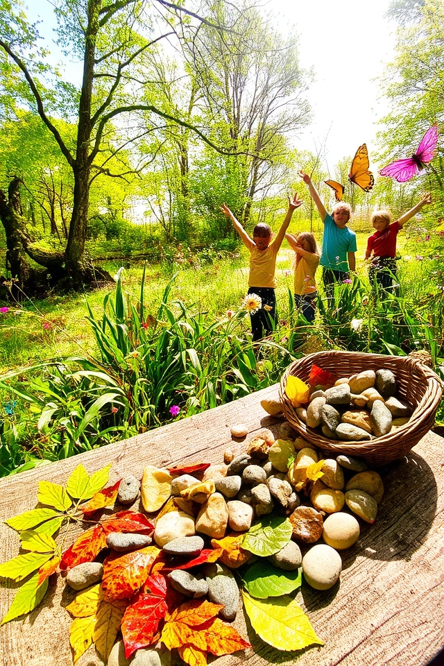 nature exploration and teamwork