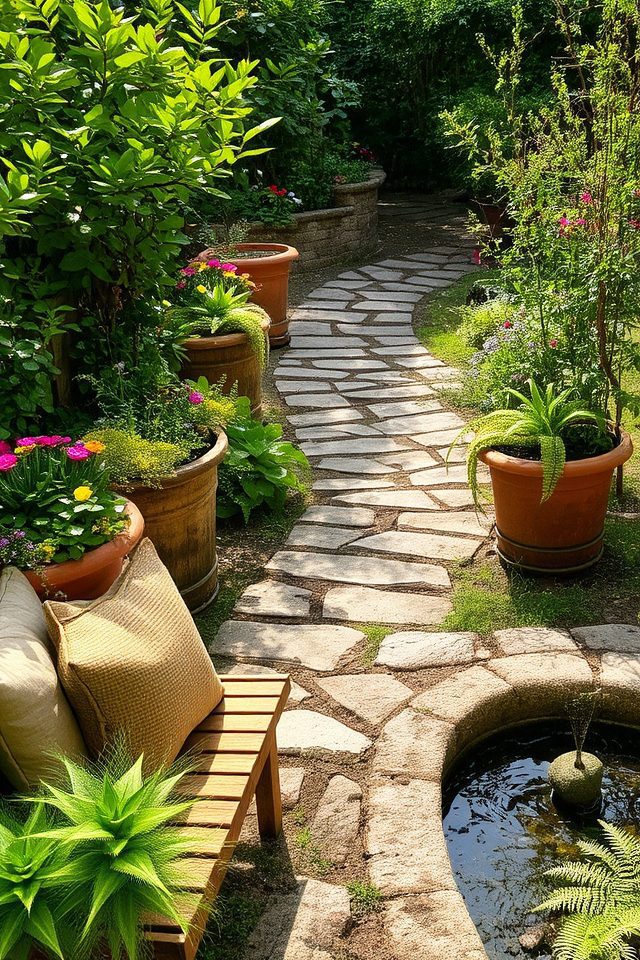 nature inspired garden aesthetics