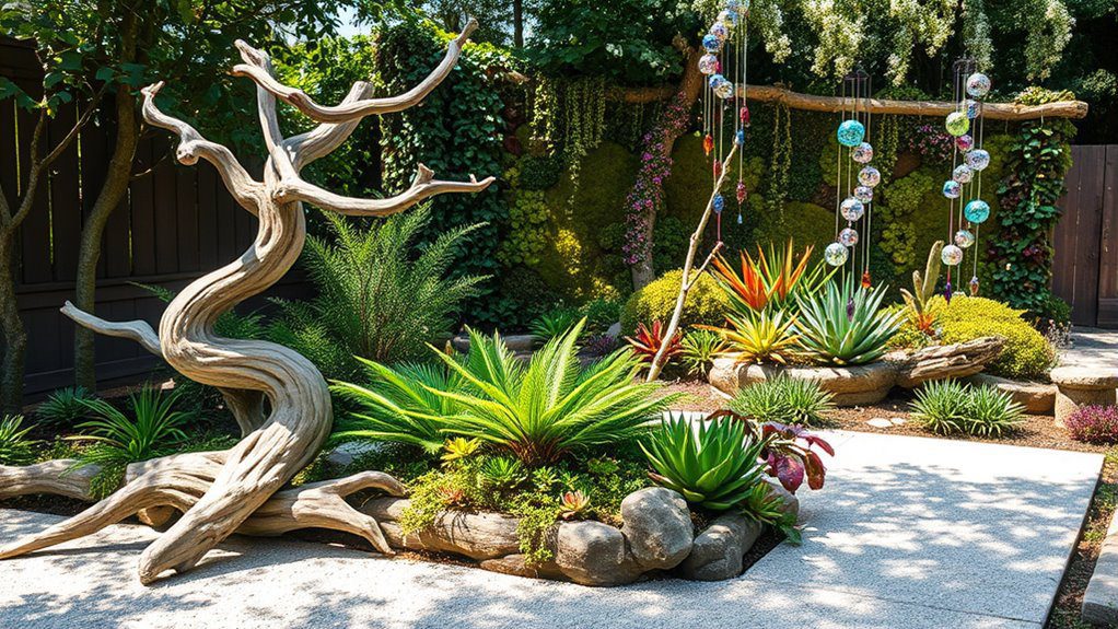 nature inspired garden enhancements