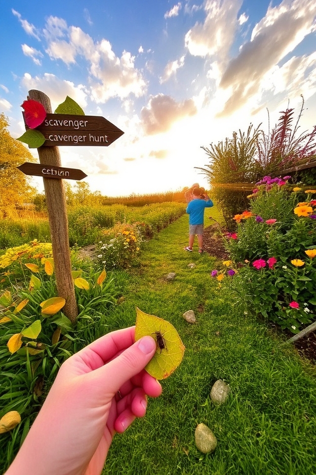 nature themed outdoor exploration activity