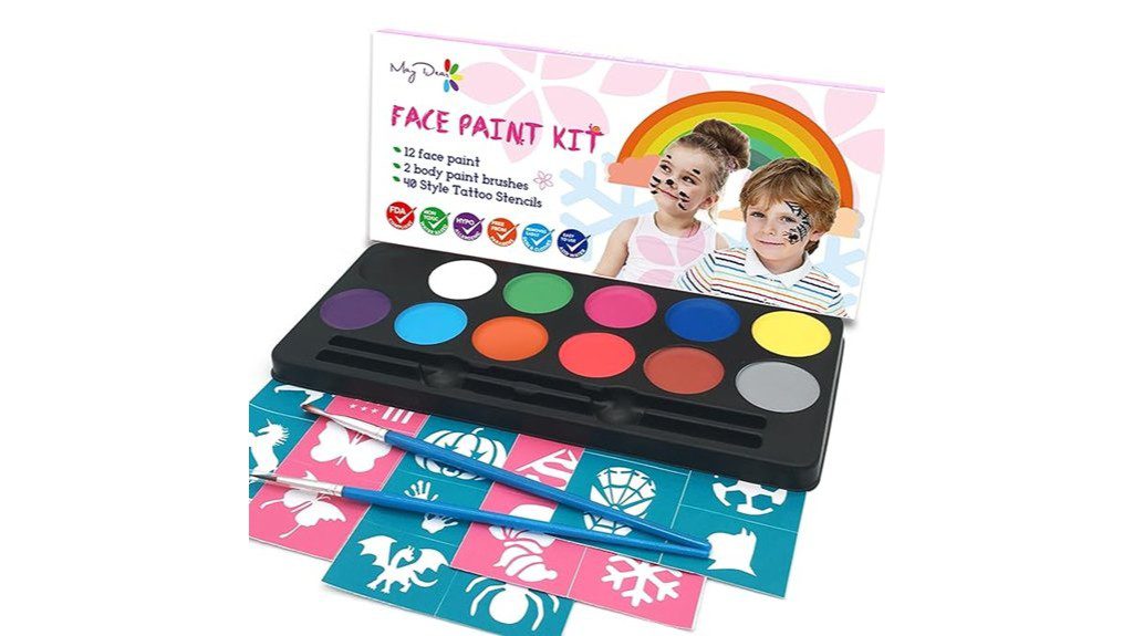 non toxic kids face paint