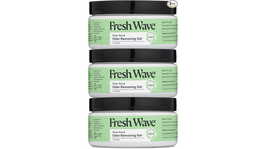 odor removing gel pack