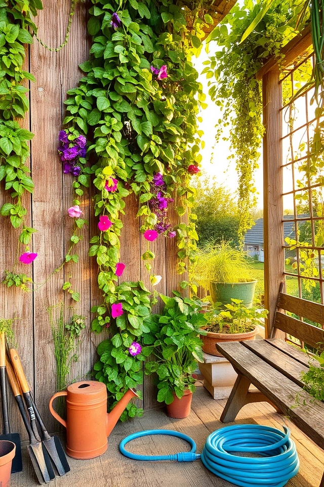 optimal vertical garden placement
