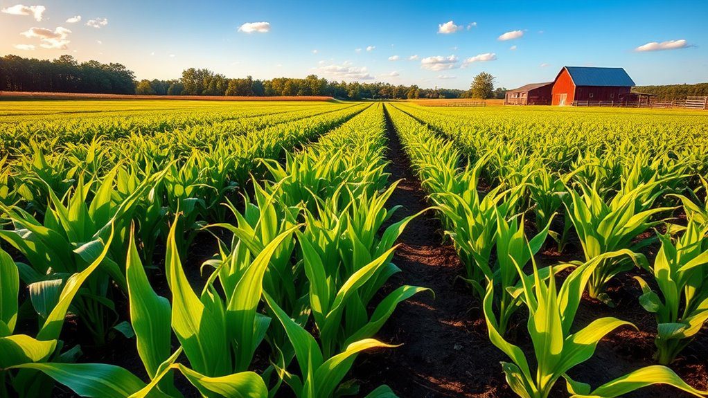 optimized corn planting method