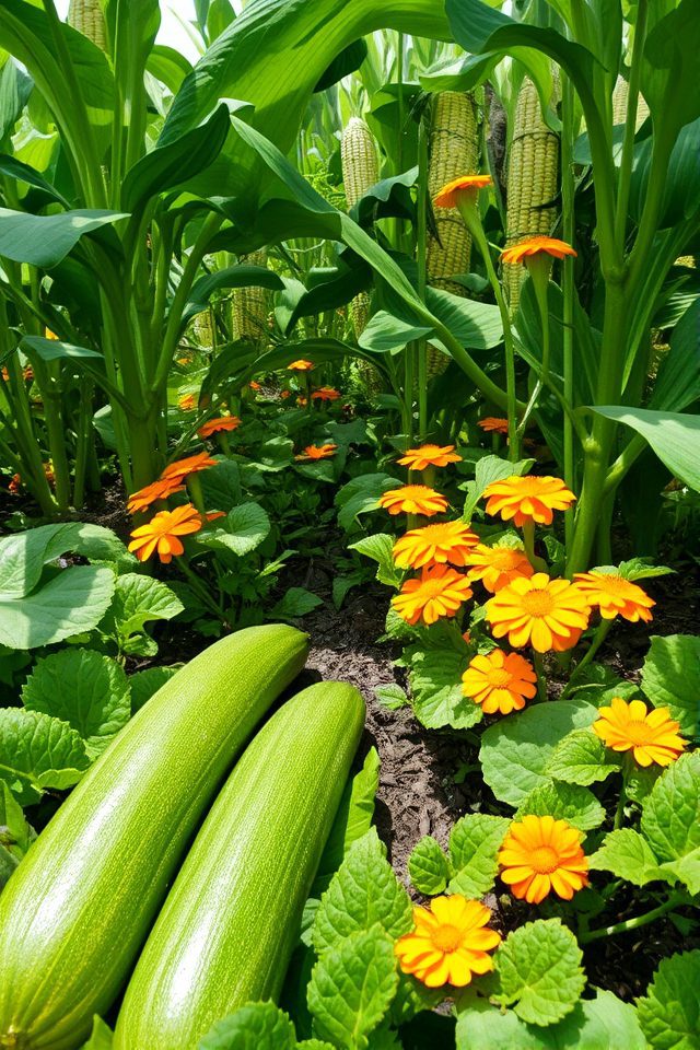 optimizing garden with intercropping