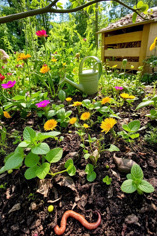 organic biodiversity improves soil