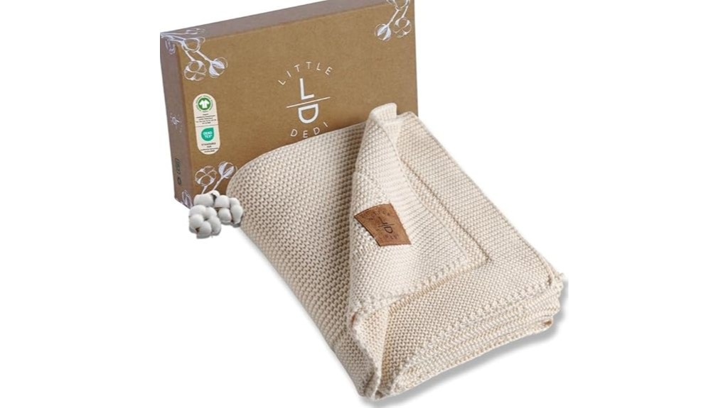 organic cotton baby blanket