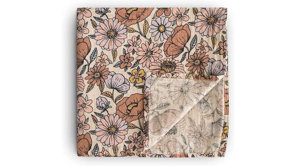 organic cotton baby swaddle