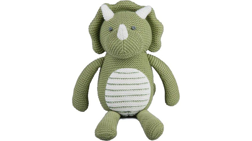 organic cotton dino toy