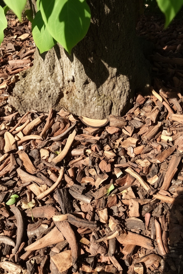 organic mulch color maintenance