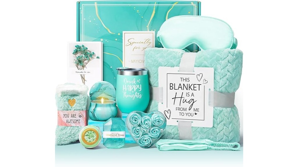 pampering spa gift basket