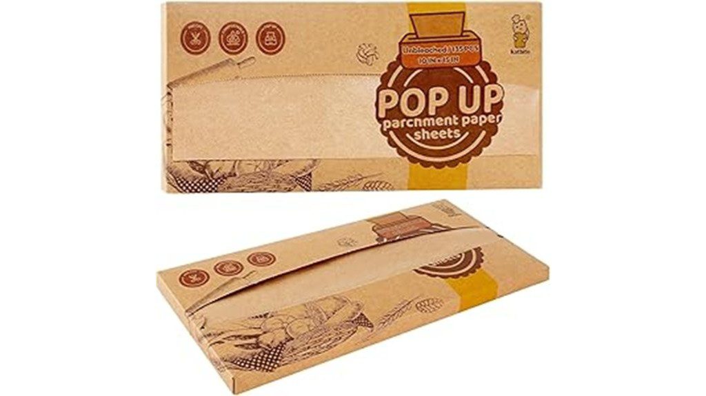 parchment paper sheets pack
