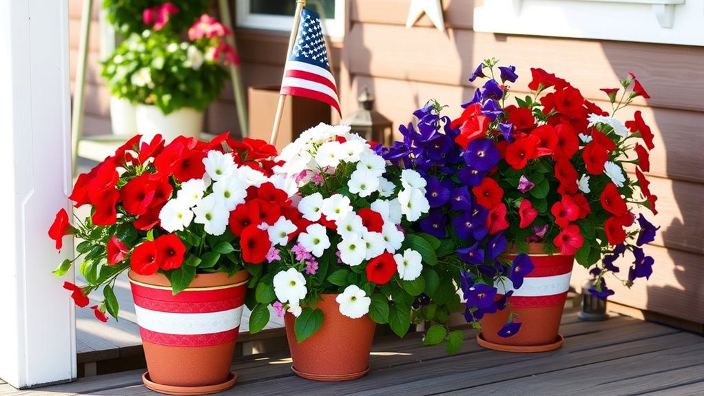 patriotic container garden designs