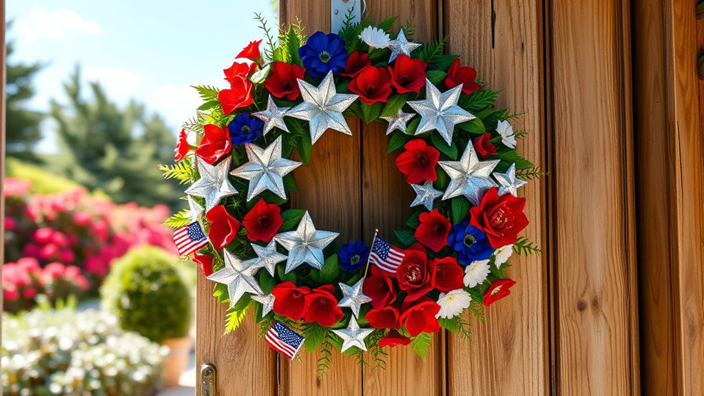 patriotic independence day wreaths