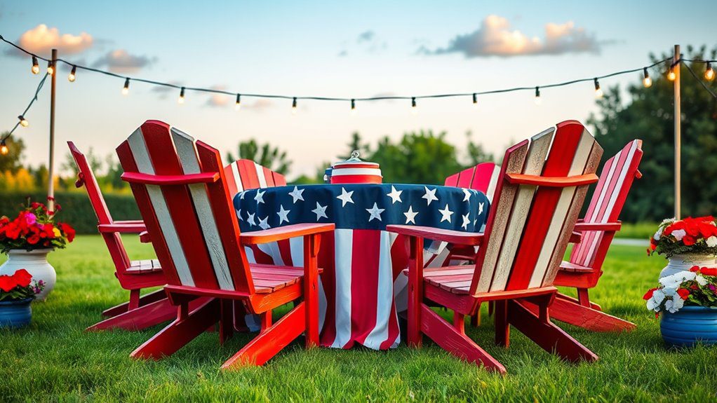 patriotic outdoor furniture designs
