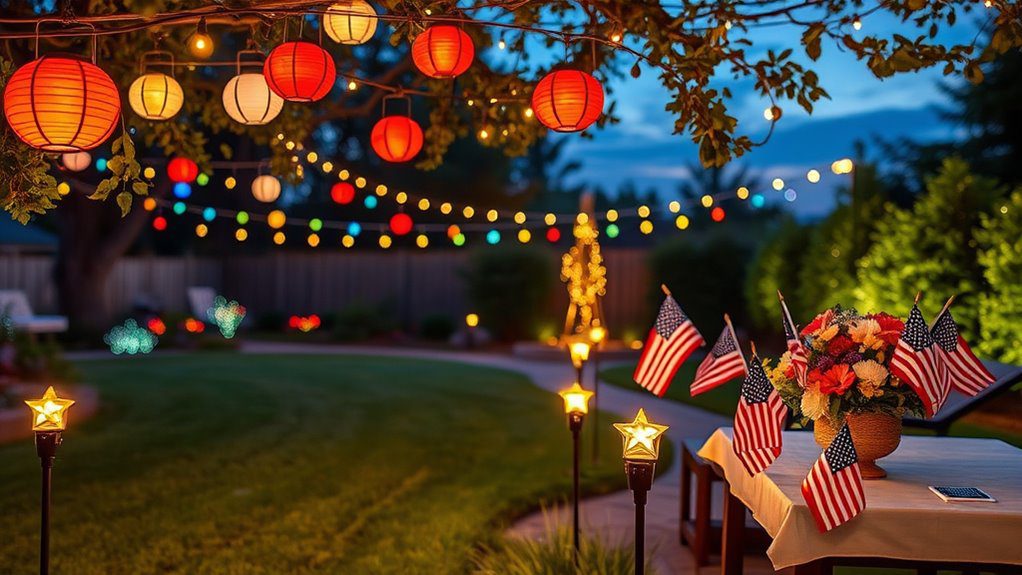 patriotic outdoor lighting options