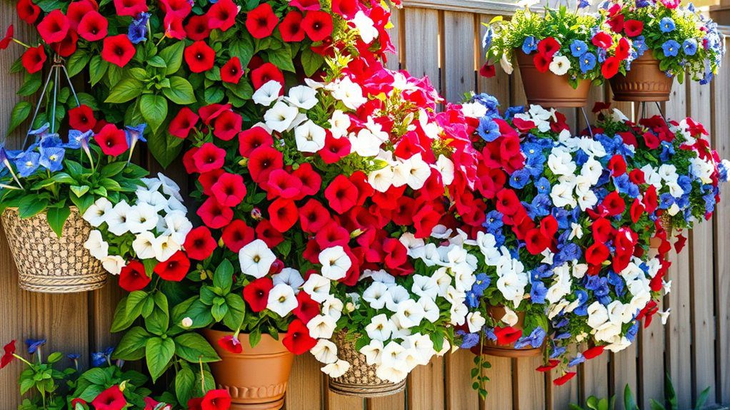 patriotic vertical garden design