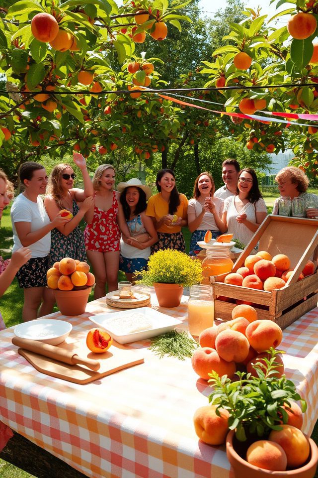 peach pie celebration activities