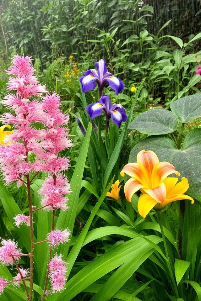 perennials for wet gardens