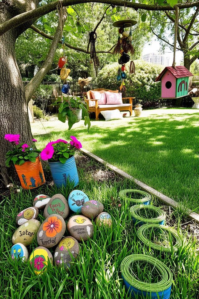 personalized diy garden art