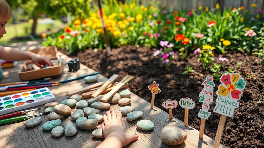 personalized garden plant markers