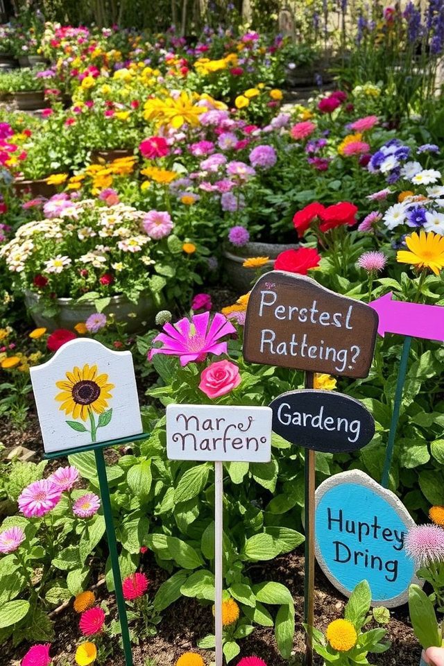 personalized outdoor garden expressions