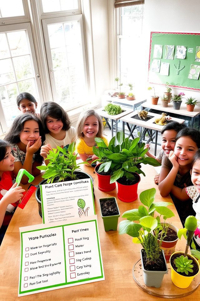 plant care responsibility committees