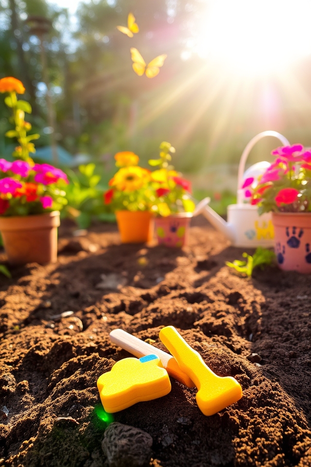 playful gardening tools promote exploration