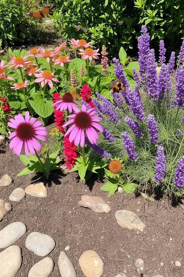 pollinator friendly garden transformation
