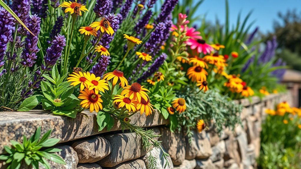 pollinator friendly vertical gardening plants