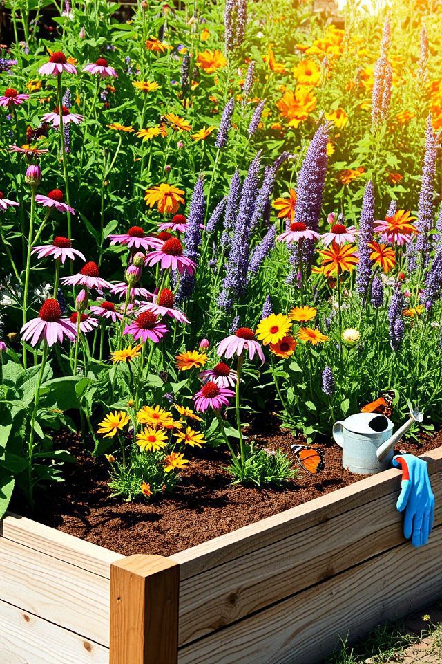 pollinator gardens for seniors